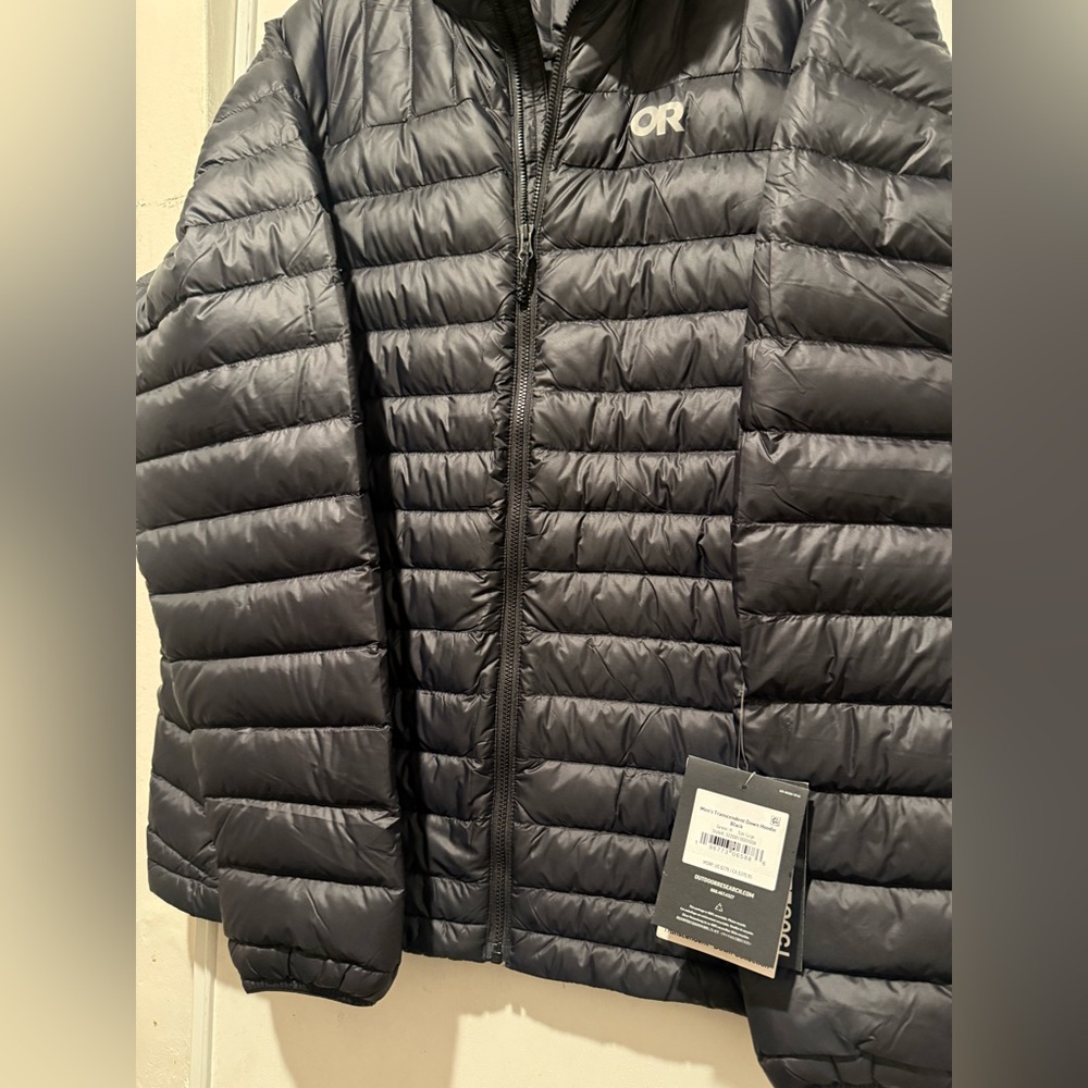 OR (OUTDOOR RESEARCH Black Puffer Jacket - Picture 3 of 6